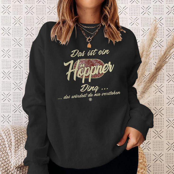 Das Ist Ein Höppner Ding Lustiges Familie Höppner Sweatshirt Geschenke für Sie