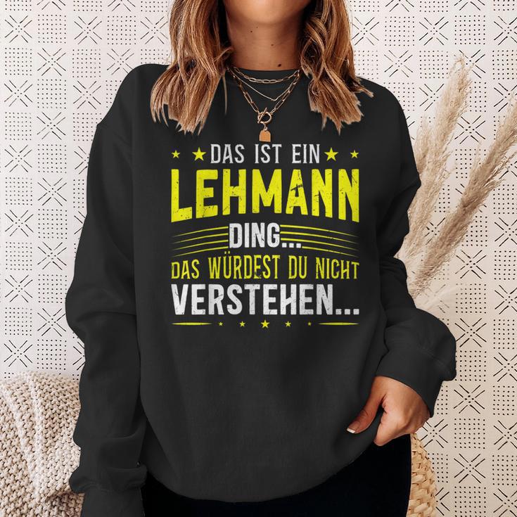 Das Ist Ein Lehmann Das Ist Ein Lehmann Sweatshirt Geschenke für Sie