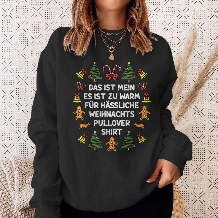 Das Ist Mein Es Ist Zu Warm Für Ugly Christmas Sweatshirt Geschenke für Sie