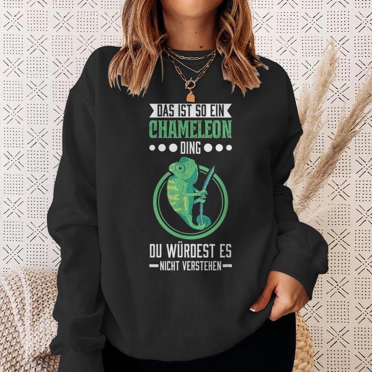 Das Ist So Ein Chameleon Ding Chameleon Sweatshirt Geschenke für Sie