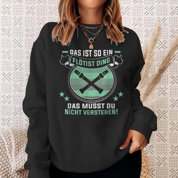 Das Ist So Ein Flötist Ding Flute Player S Sweatshirt Geschenke für Sie