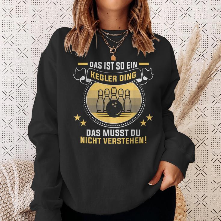 Das Ist So Ein Kegler Ding Kegelverein Kegler Sweatshirt Geschenke für Sie