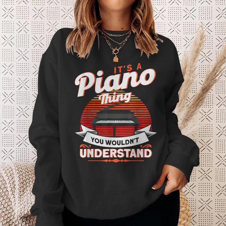 Das Ist So Ein Klavier Ding Pianist Sweatshirt Geschenke für Sie