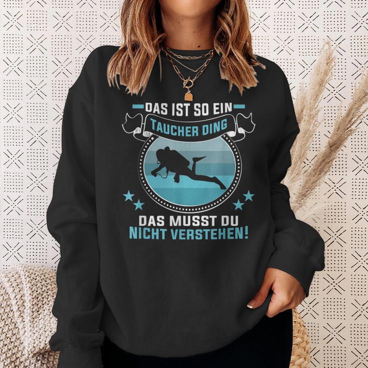 Das Ist So Ein Taucher Ding Diving Instructor Sweatshirt Geschenke für Sie