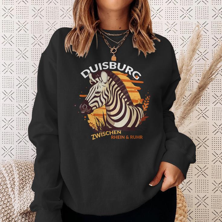 Duisburg Stolz Zebra Töfte Rhein Ruhr For Duisburg Sweatshirt Geschenke für Sie