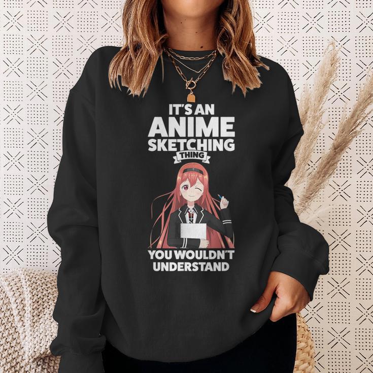 Es Ist Ein Anime-Sketching Ding Anime Merch Sweatshirt Geschenke für Sie