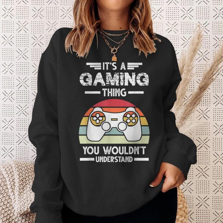 Es Ist Ein Gaming-Ding-Spiel Sweatshirt Geschenke für Sie