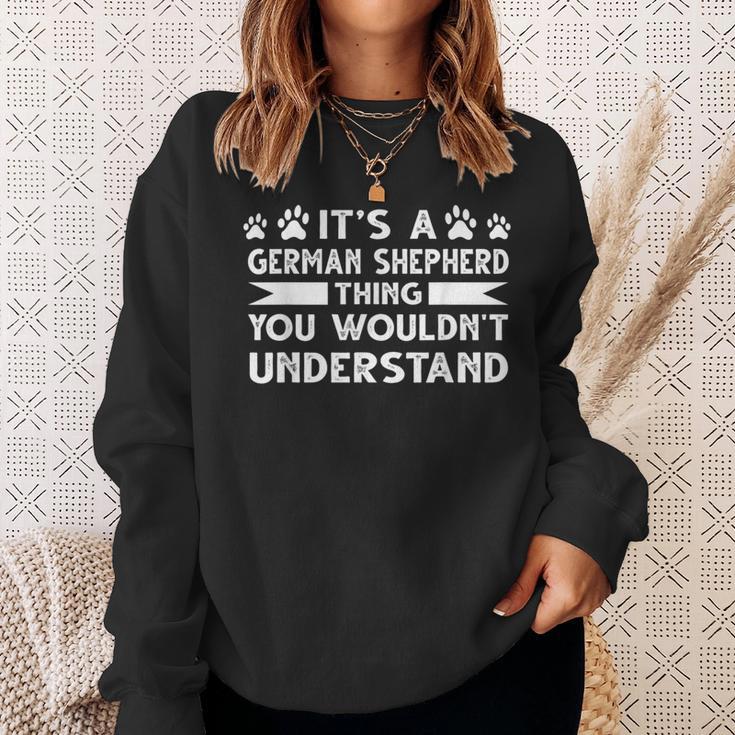 Es Ist Ein German Shepherd-Ding Deutscher Shepherd S Sweatshirt Geschenke für Sie