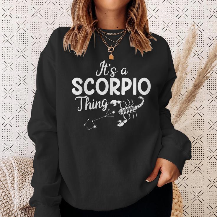 Es Ist Ein Skorpion Ding Sternzeichen Astrologie Sweatshirt Geschenke für Sie