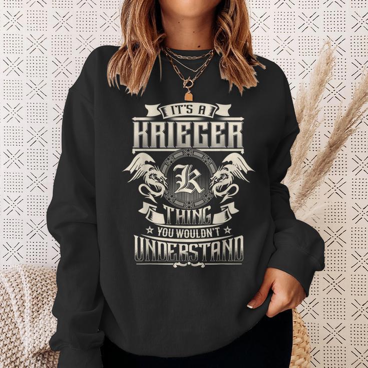 Es Ist Eine Krieger-Sache Dass Sie Den Familiennamen Nichterstehen Würden Sweatshirt Geschenke für Sie