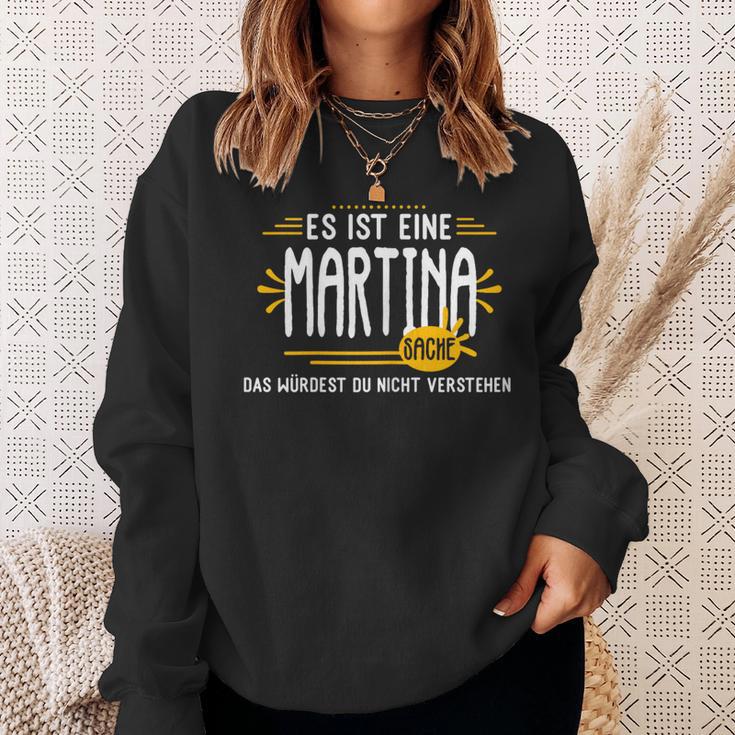 Es Ist Eine Martina Sachen Personalised Sweatshirt Geschenke für Sie