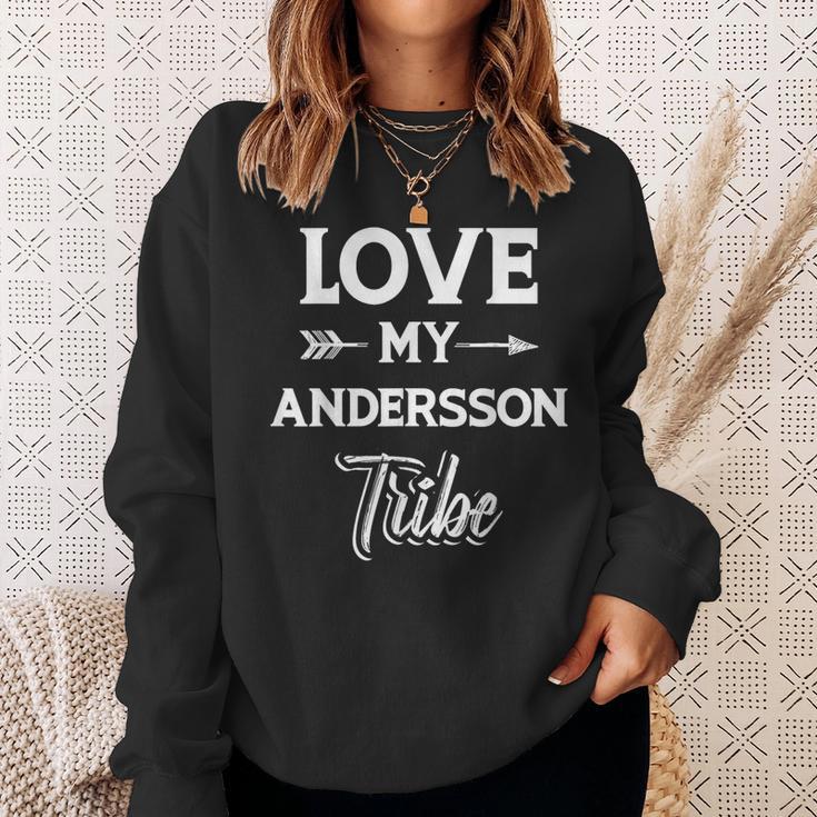 Familienname Andersson Lustiges Wiedersehen Nachname Tag Sweatshirt Geschenke für Sie