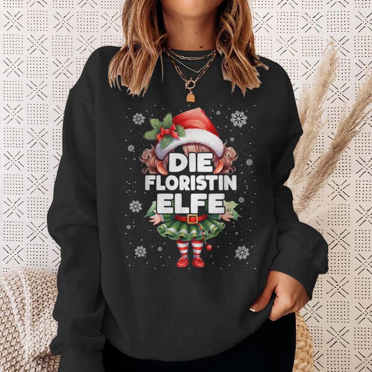 Floristin Elfe Weihnachten Elfen & Weihnachtselfen Sweatshirt Geschenke für Sie