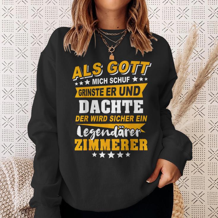 Quote Zimmererer Sweatshirt Geschenke für Sie