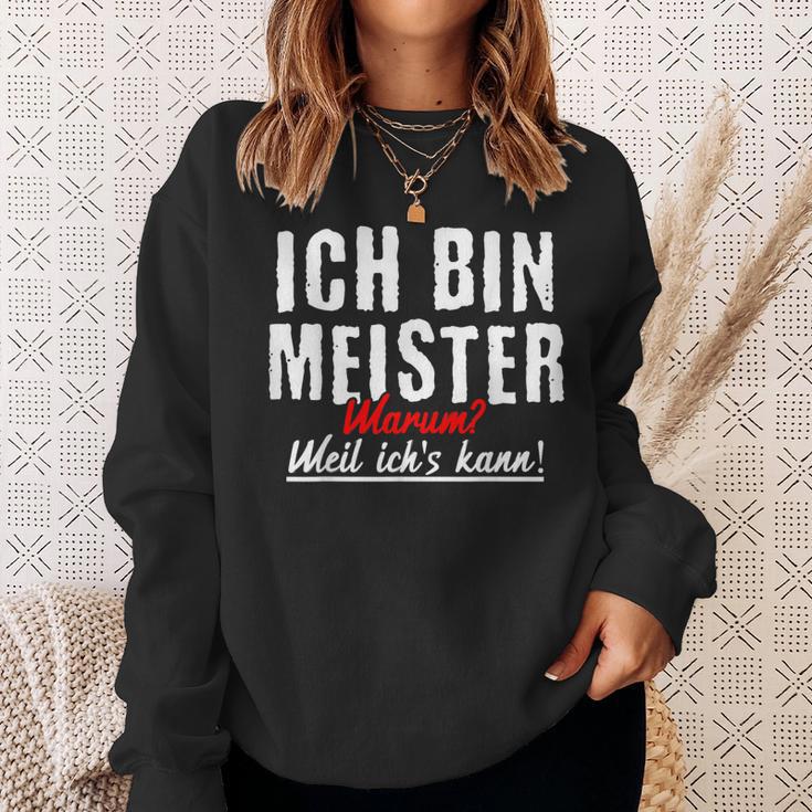 Slogan For Meister Crafts Sweatshirt Geschenke für Sie