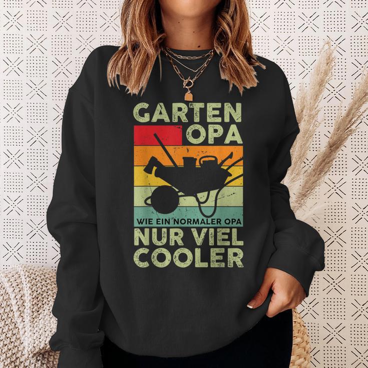 Garden Grandpa Gardener Saying Outfit For Grandad Sweatshirt Geschenke für Sie