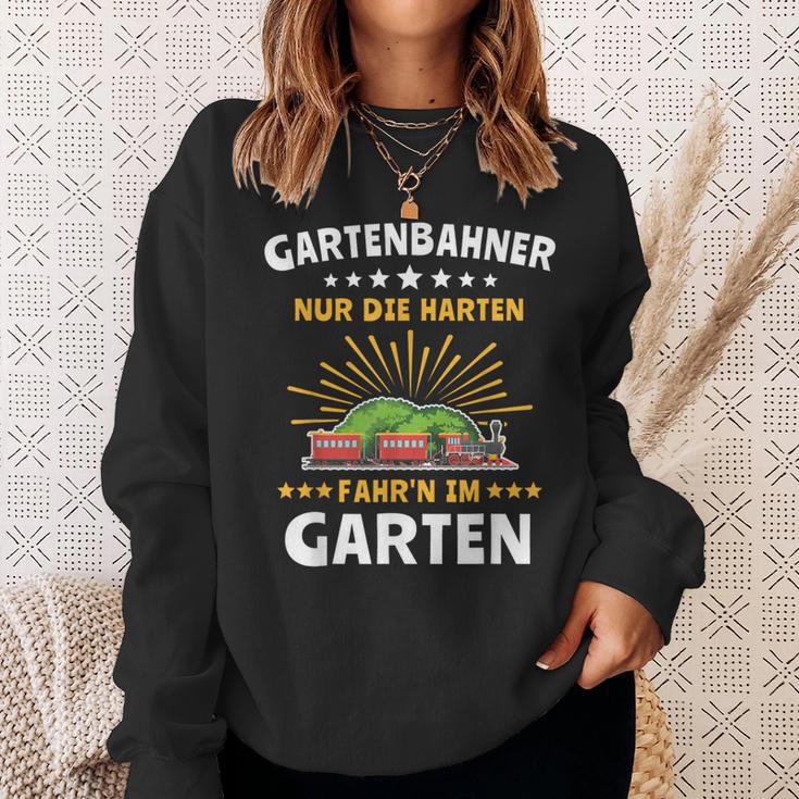 Garden Railway Steam Train Garden Model Railway Sweatshirt Geschenke für Sie