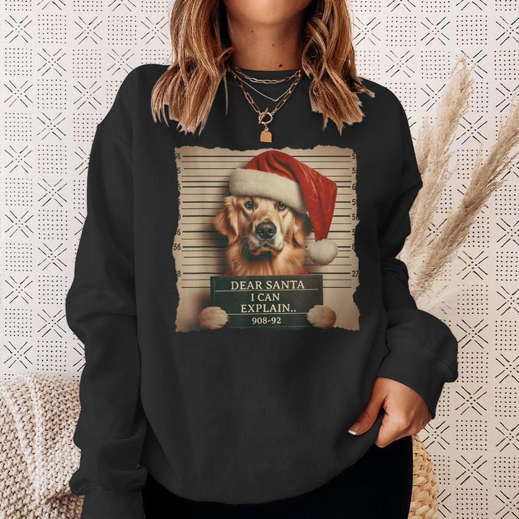 Golden Retriever Dog Christmas Sweatshirt Geschenke für Sie