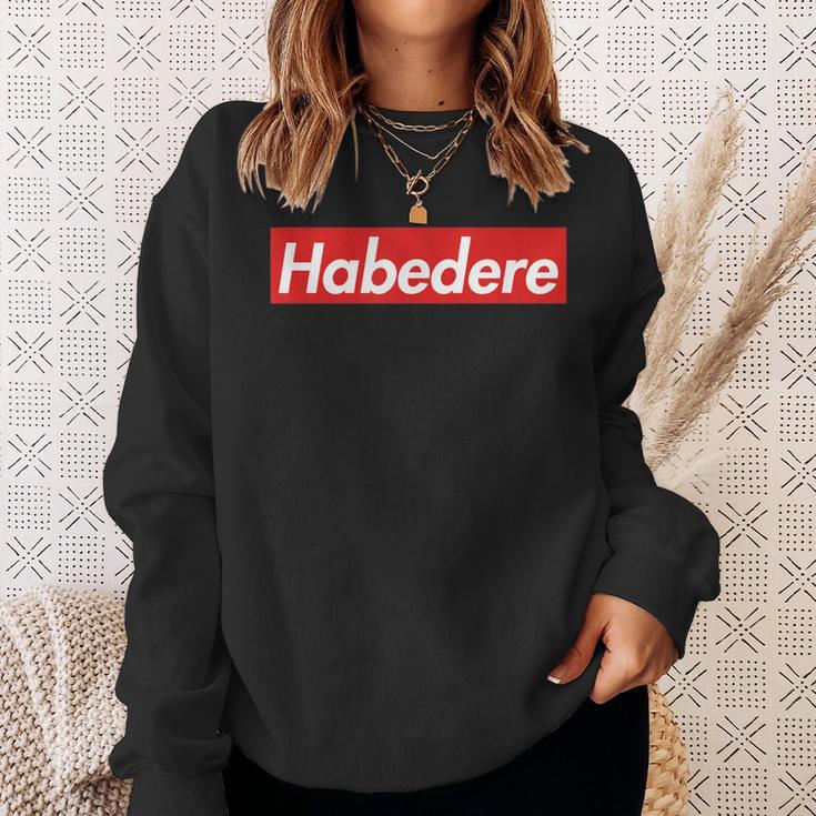 Habedere Red Box Logo Habe Die Ehre Bavarian Sweatshirt Geschenke für Sie