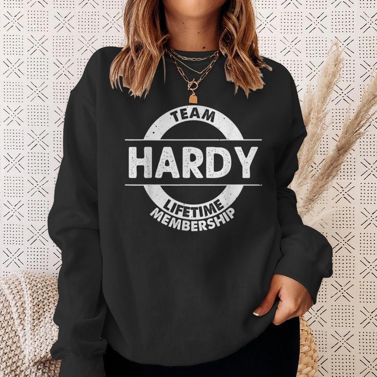 Hardy Geschenk Lustiger Nachname Familienbaum Geburtstag Wiedervereinigung Idee Sweatshirt Geschenke für Sie