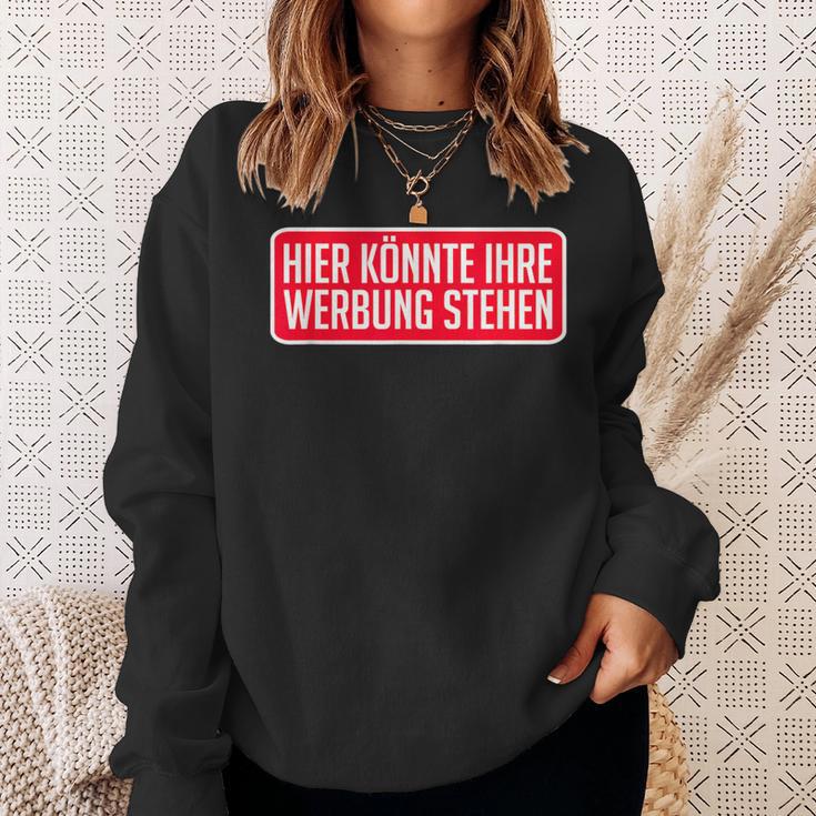 Hier Kann Ihre Werbung Stehhen Für Einen Influencer Sweatshirt Geschenke für Sie