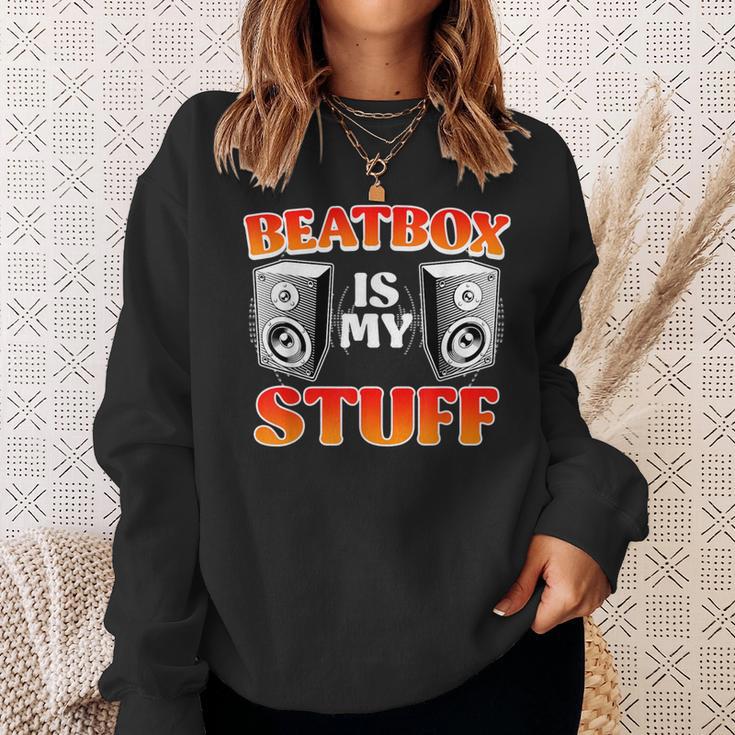 Hiphop Beatbox Is My Ding Singing Sweatshirt Geschenke für Sie