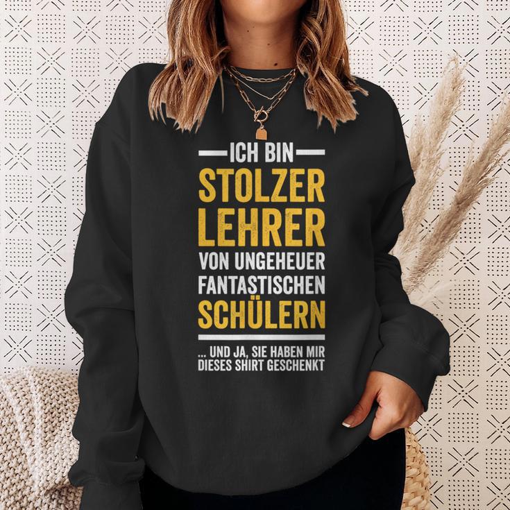 Ich Bin Stolzer Lehreron Fantastische Students Sweatshirt Geschenke für Sie