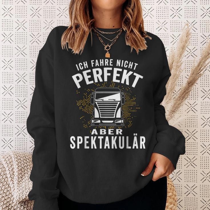 Ich Fahre Nicht Perfekt Aber Spectacär Ich Fahre Nicht Perfekt Sweatshirt Geschenke für Sie