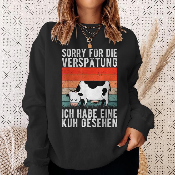 Ich Habe Eine Kuh Seen Sweatshirt Geschenke für Sie