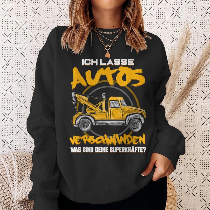 Ich Lasse Autoserschwinden Tow Service Sweatshirt Geschenke für Sie