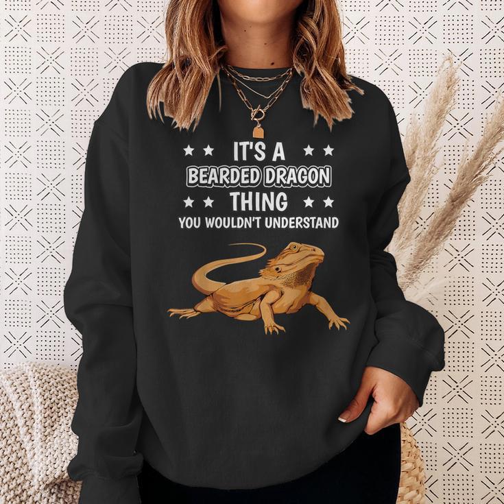 Ist So Ein Bartagame Ding Lustiger Spruch Bartagamen Sweatshirt Geschenke für Sie