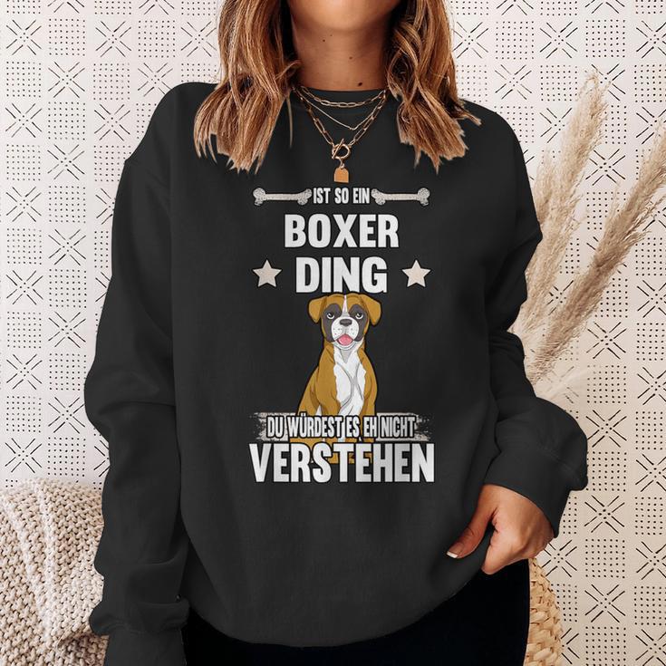 Ist So Ein Boxer Ding Hund Saying Sweatshirt Geschenke für Sie