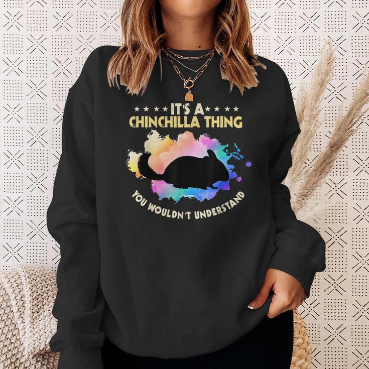 Ist So Ein Chinchilla Ding Sachen Chinchilla Sweatshirt Geschenke für Sie