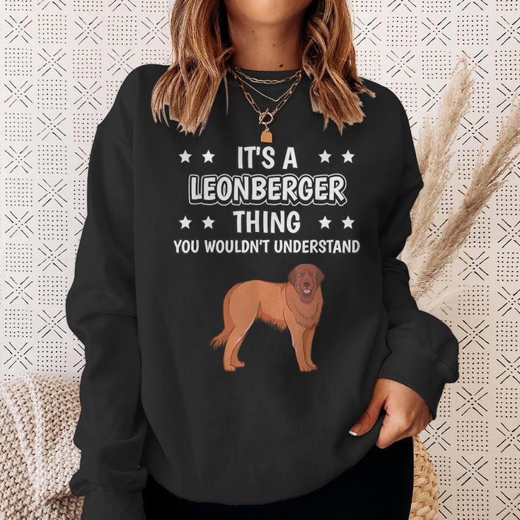 Ist So Ein Leonberger Ding Lustiger Spruch Leonberger Sweatshirt Geschenke für Sie