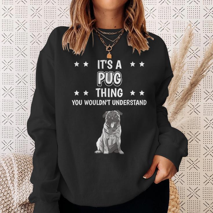 Ist So Ein Mops Ding Lustiger Spruch Möpse Sweatshirt Geschenke für Sie