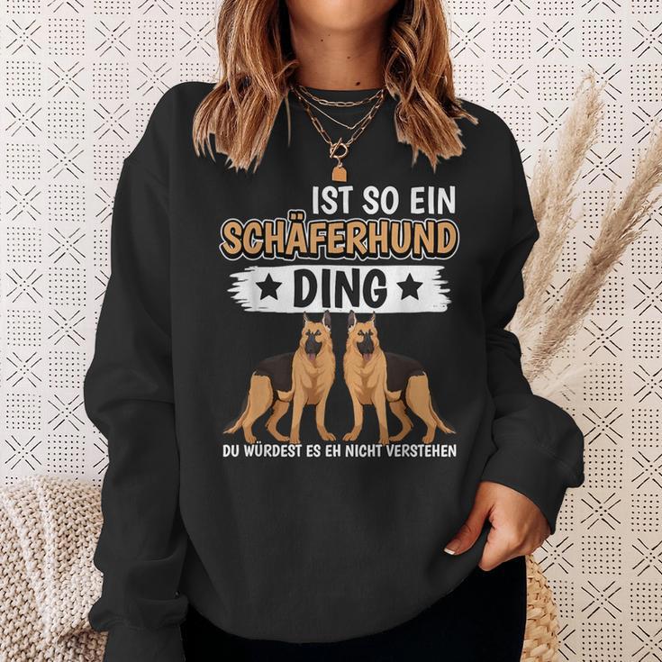 Ist So Ein Schäferhund Ding Deutscher Schäferhund Sweatshirt Geschenke für Sie