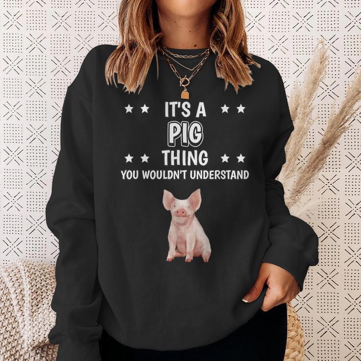 Ist So Ein Schwein Ding Saying Pig Sweatshirt Geschenke für Sie