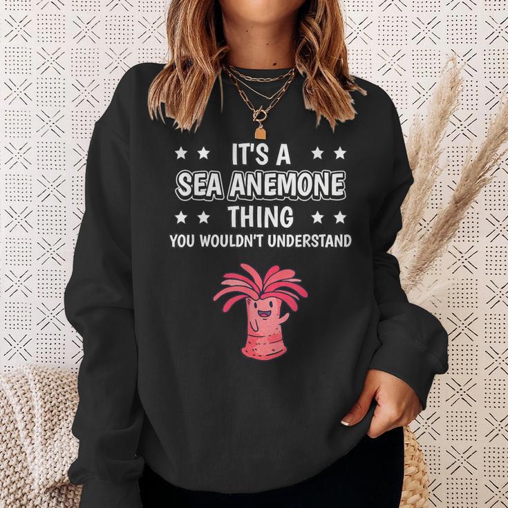 Ist So Ein Seeanemone Ding Lustiger Spruch Seeanemonen Sweatshirt Geschenke für Sie