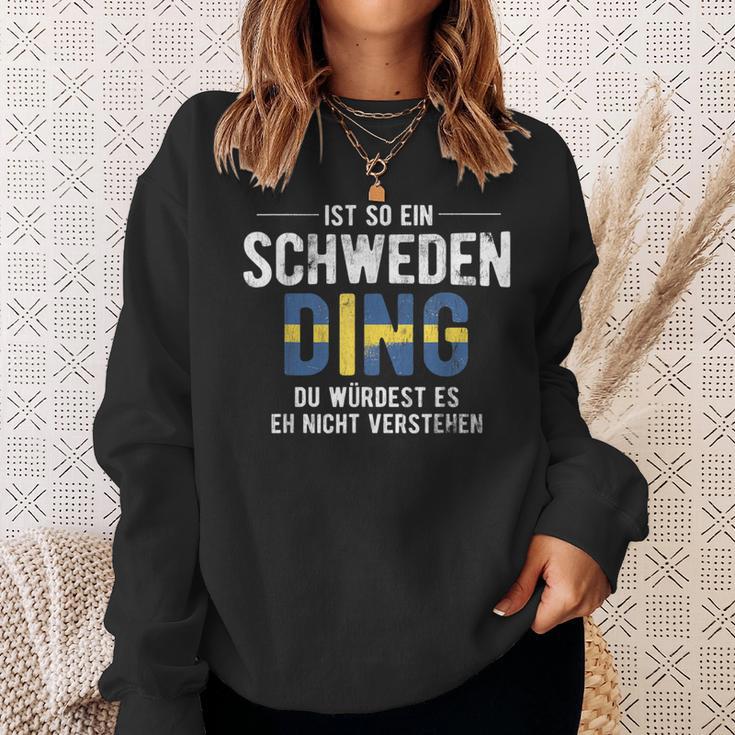 Ist So Ein Sweden Ding Sweden Sweatshirt Geschenke für Sie