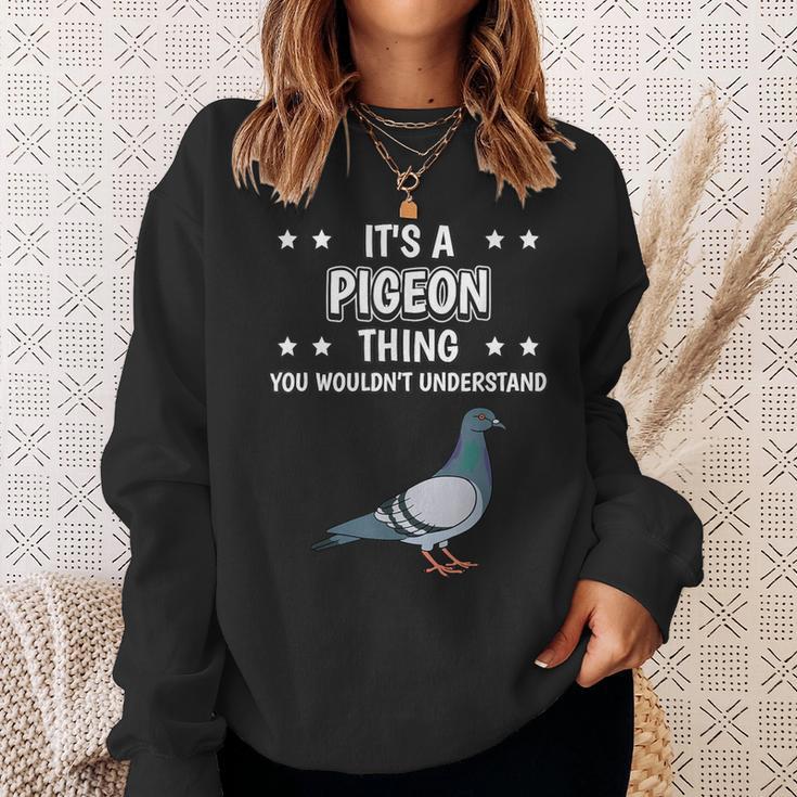 Ist So Ein Taube Ding Lustiger Spruch Tauben Sweatshirt Geschenke für Sie