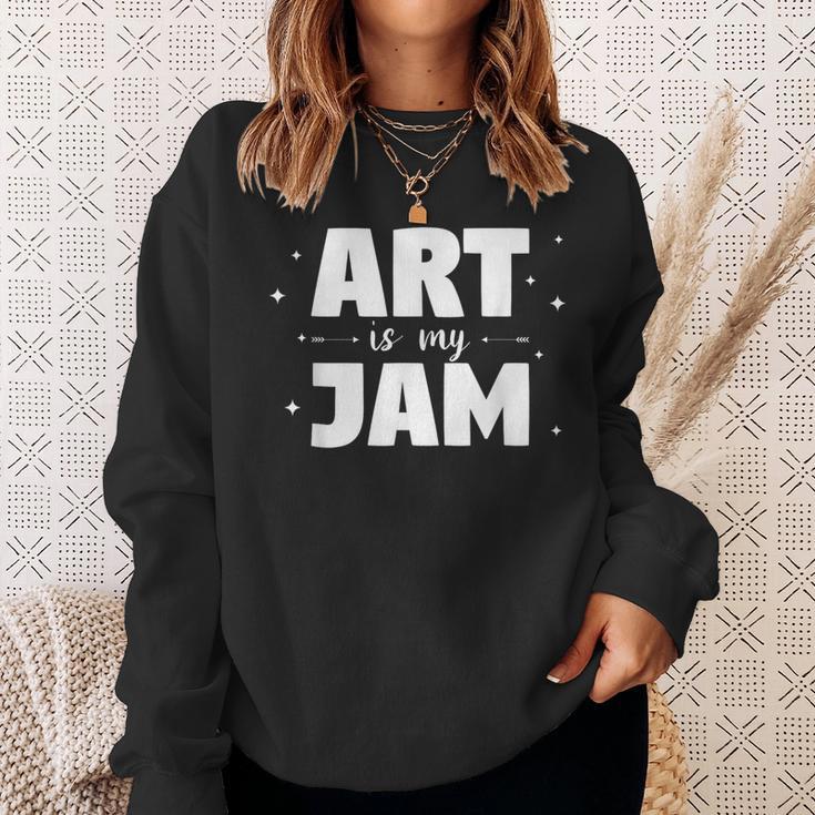 Kunst Ist Mein Ding Für Einen Lehrer Sweatshirt Geschenke für Sie