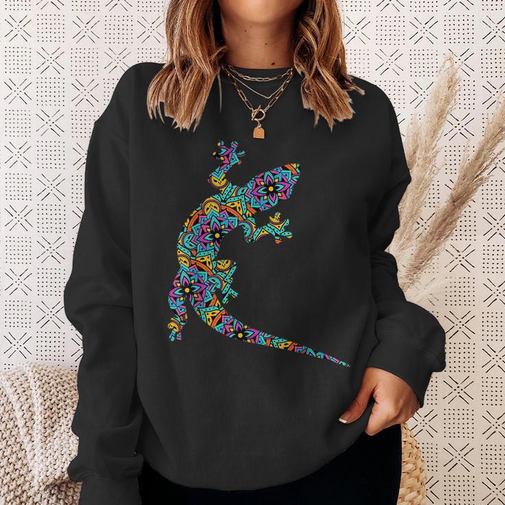 Lizardintage Gecko Sweatshirt Geschenke für Sie