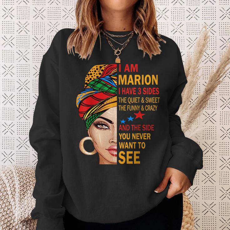 Marion Name Surname Family Surname Marion Sweatshirt Geschenke für Sie