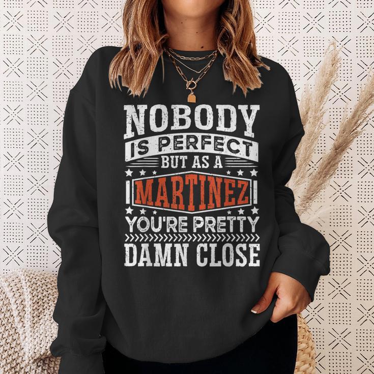 Matching Martinez Family Name Family Reunion Martinez Sweatshirt Geschenke für Sie