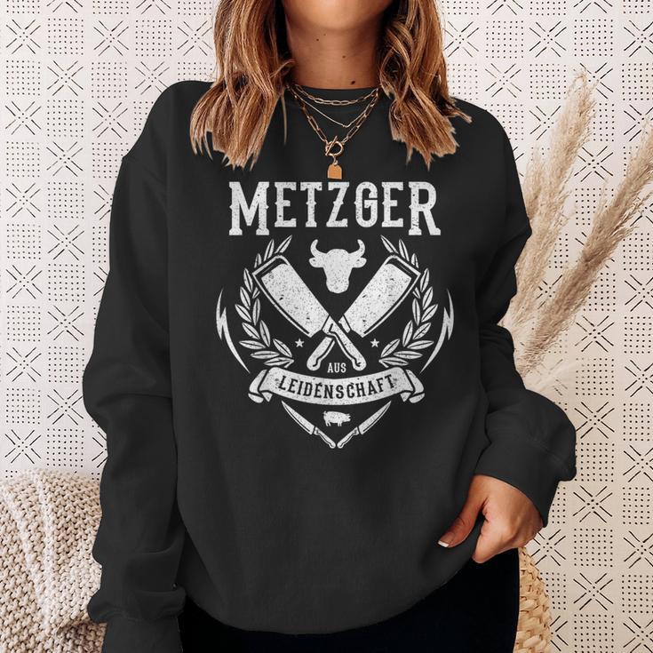 Metzger Aus Leidenschaft Fleischer Sweatshirt Geschenke für Sie