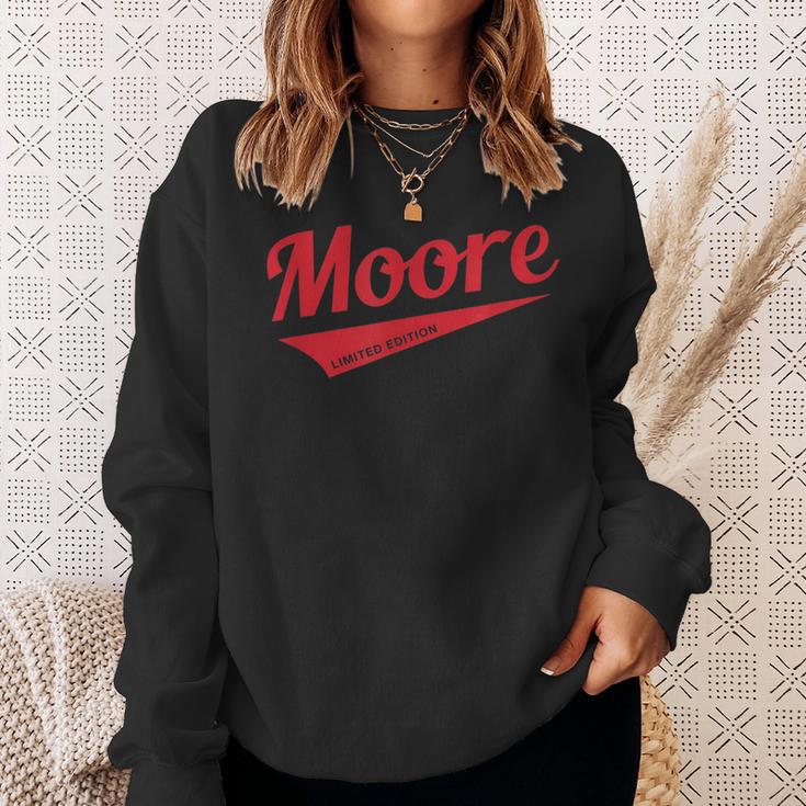 Moore Limited Edition Pärchen Nachname Sweatshirt Geschenke für Sie