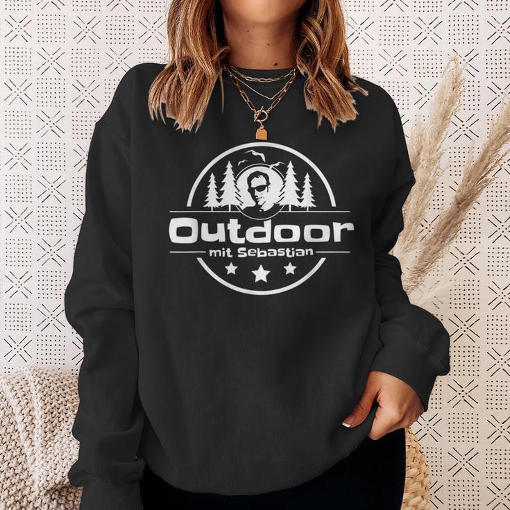 Outdoor Mit Sebastian Logo Wanderer Sweatshirt Geschenke für Sie