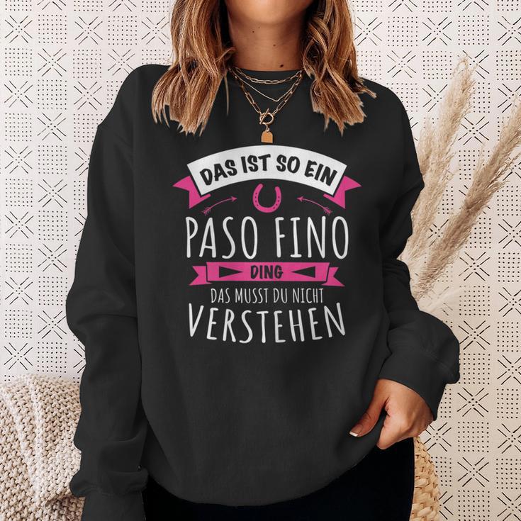 Paso Fino Pferd Pferderasse Das Ist So Ein Paso Fino Ding Sweatshirt Geschenke für Sie