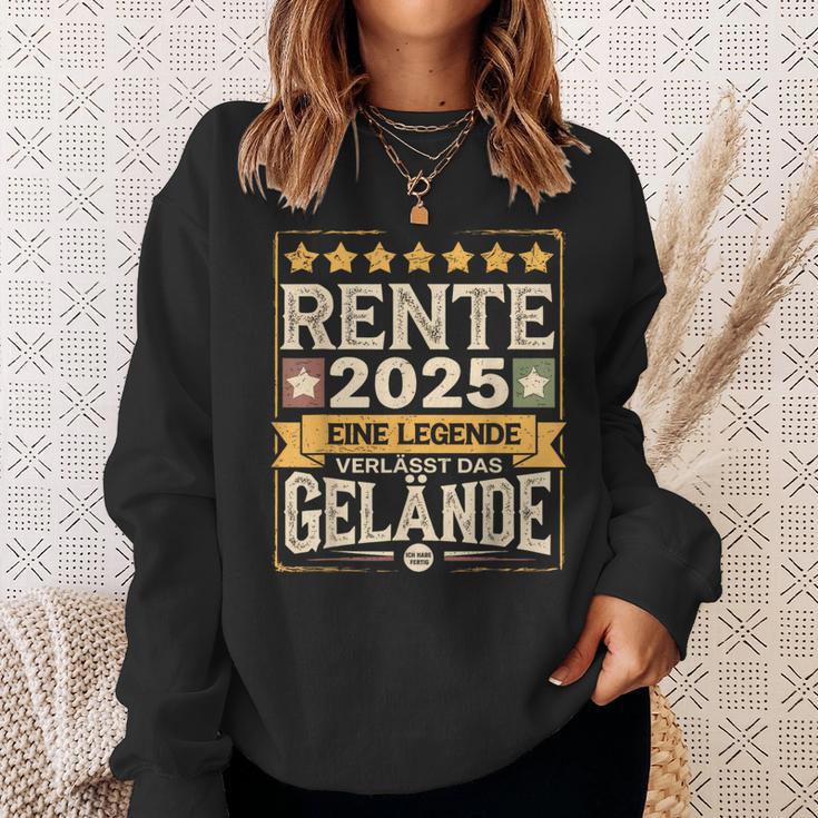 Pensioner Eine Legende Geht In Rente 2025 Ruhestand Sweatshirt Geschenke für Sie