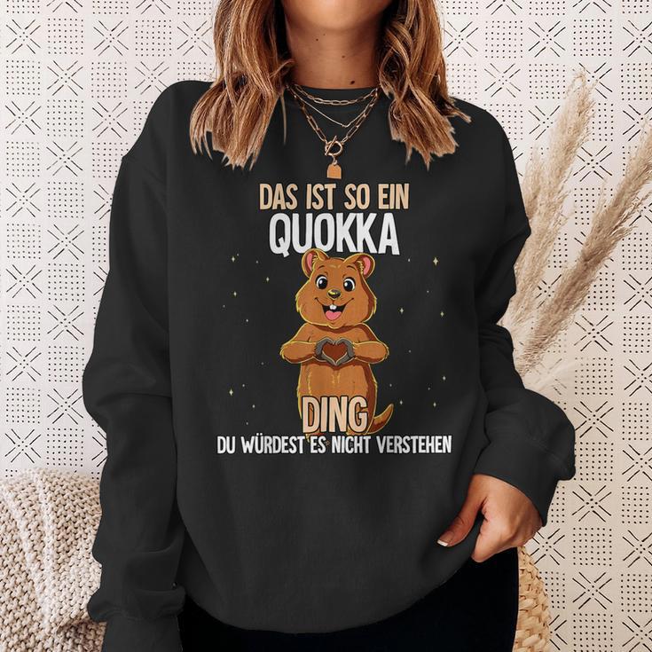 Quokka Sweatshirt Geschenke für Sie